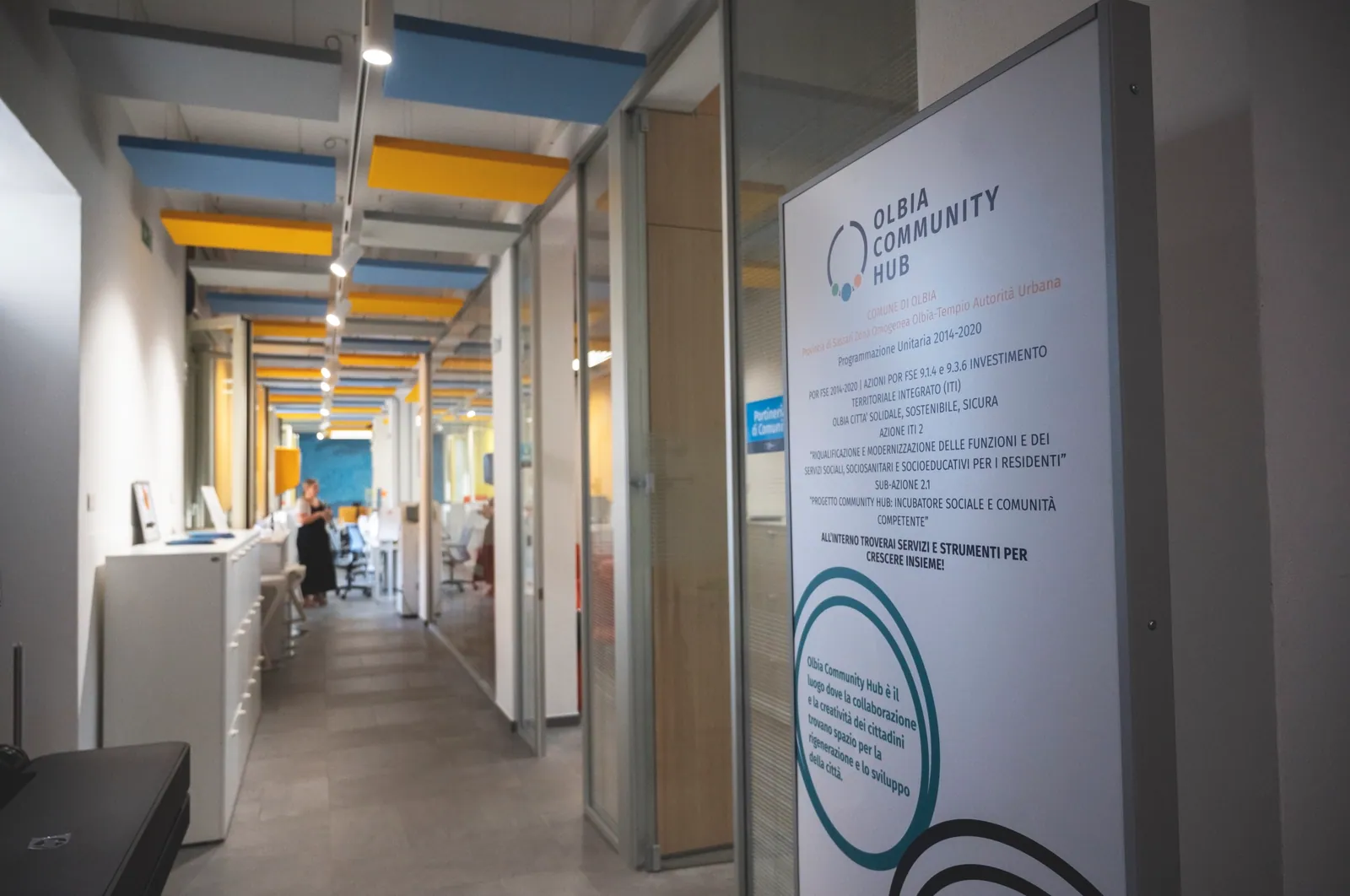 Community Hub Olbia — Ingresso